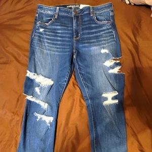 Distressed/Ripped  American Eagle Jeans